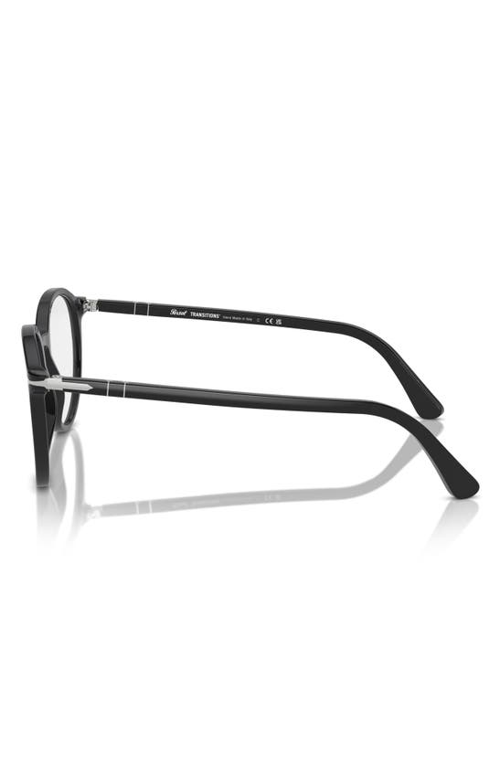 Persol Phantos 56mm Polarized Round Sunglasses In Sapphire