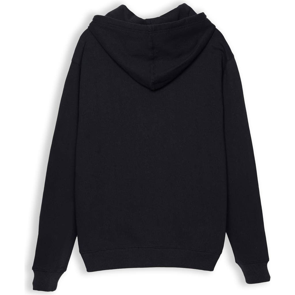 Members Only Logan Hooded Sweatshirt In Black