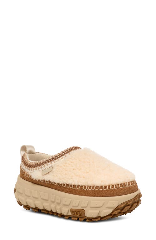 Shop Ugg(r) Venture Daze Genuine Shearling Platform Slip-on Shoe In Natural