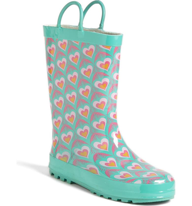 Western Chief 'Peacock Love' Rain Boot (Toddler & Little Kid) | Nordstrom