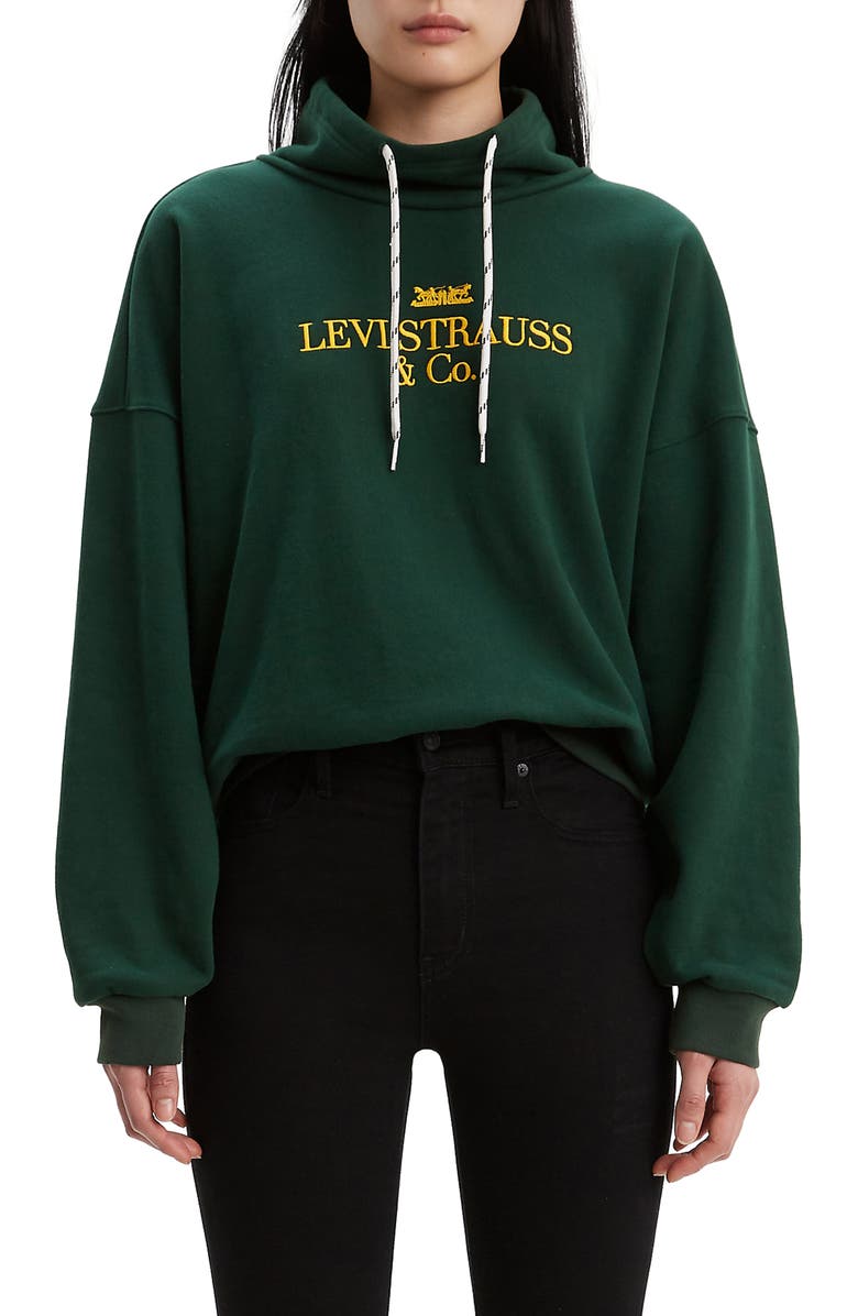 Levi's sadie funnel neck sweatshirt Clearance