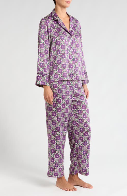 Shop Natori Mayon Pajamas In Purple