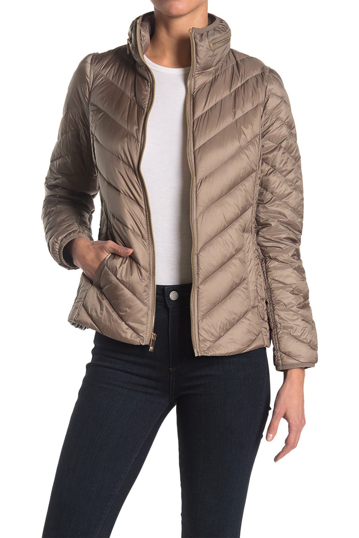 anne klein puffer jacket