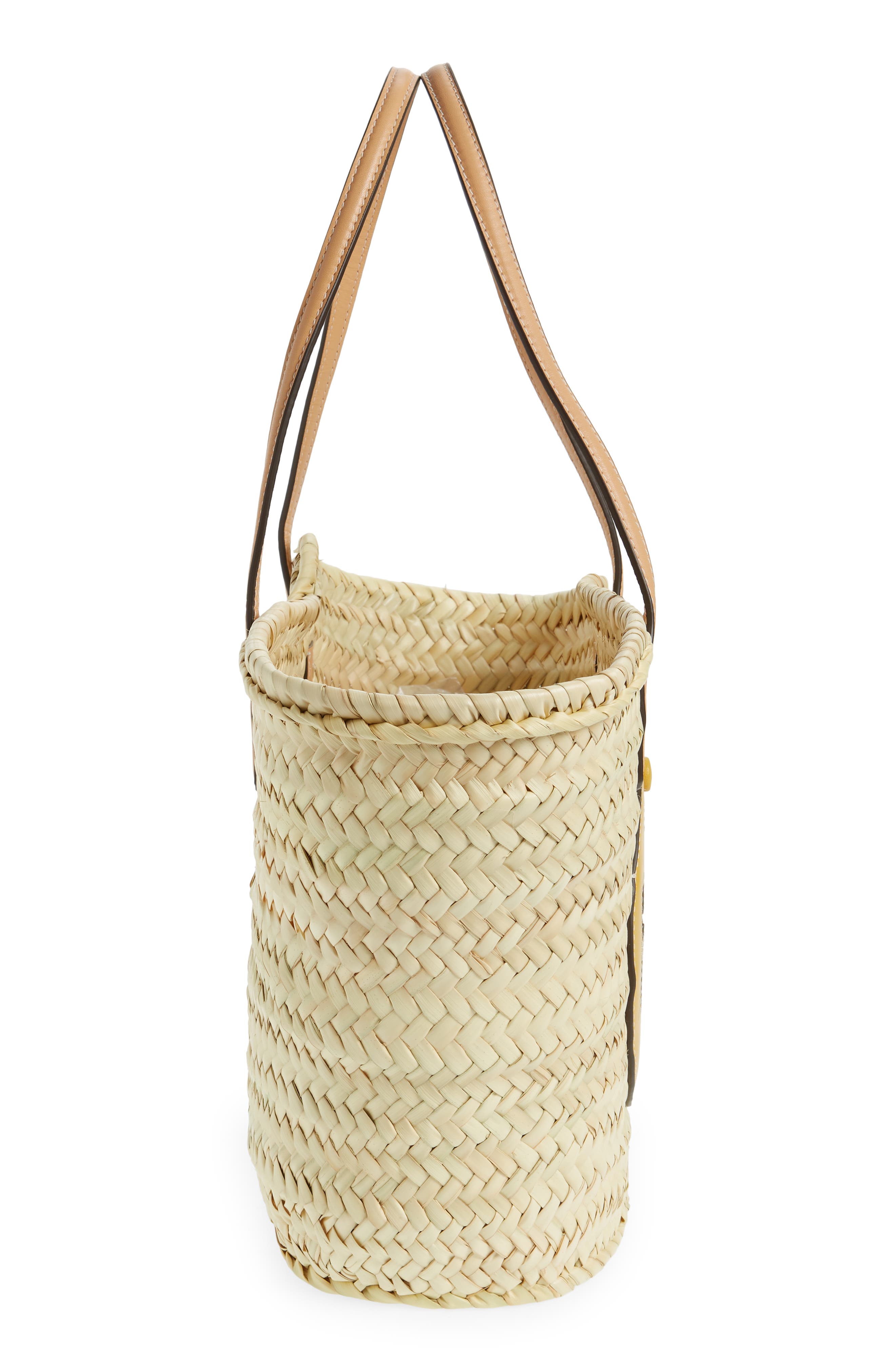 ella straw tote