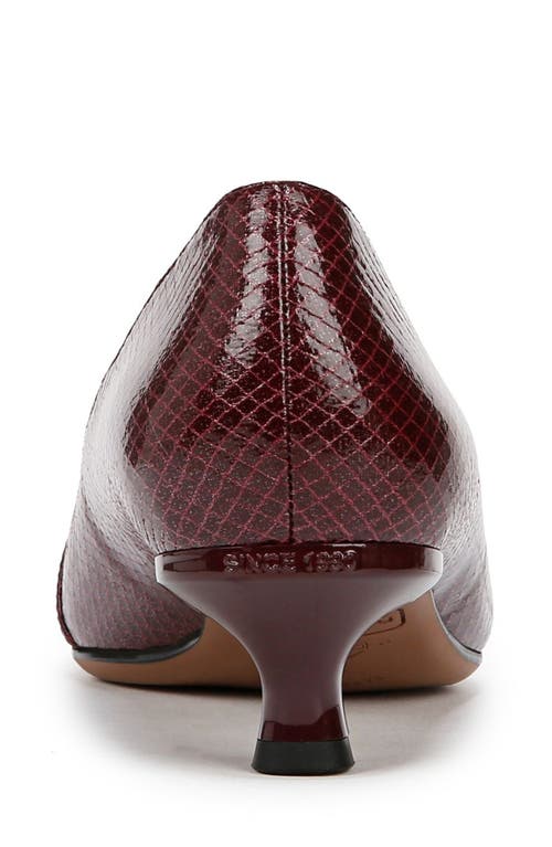 Franco Sarto Malia Kitten Heel In Bordo