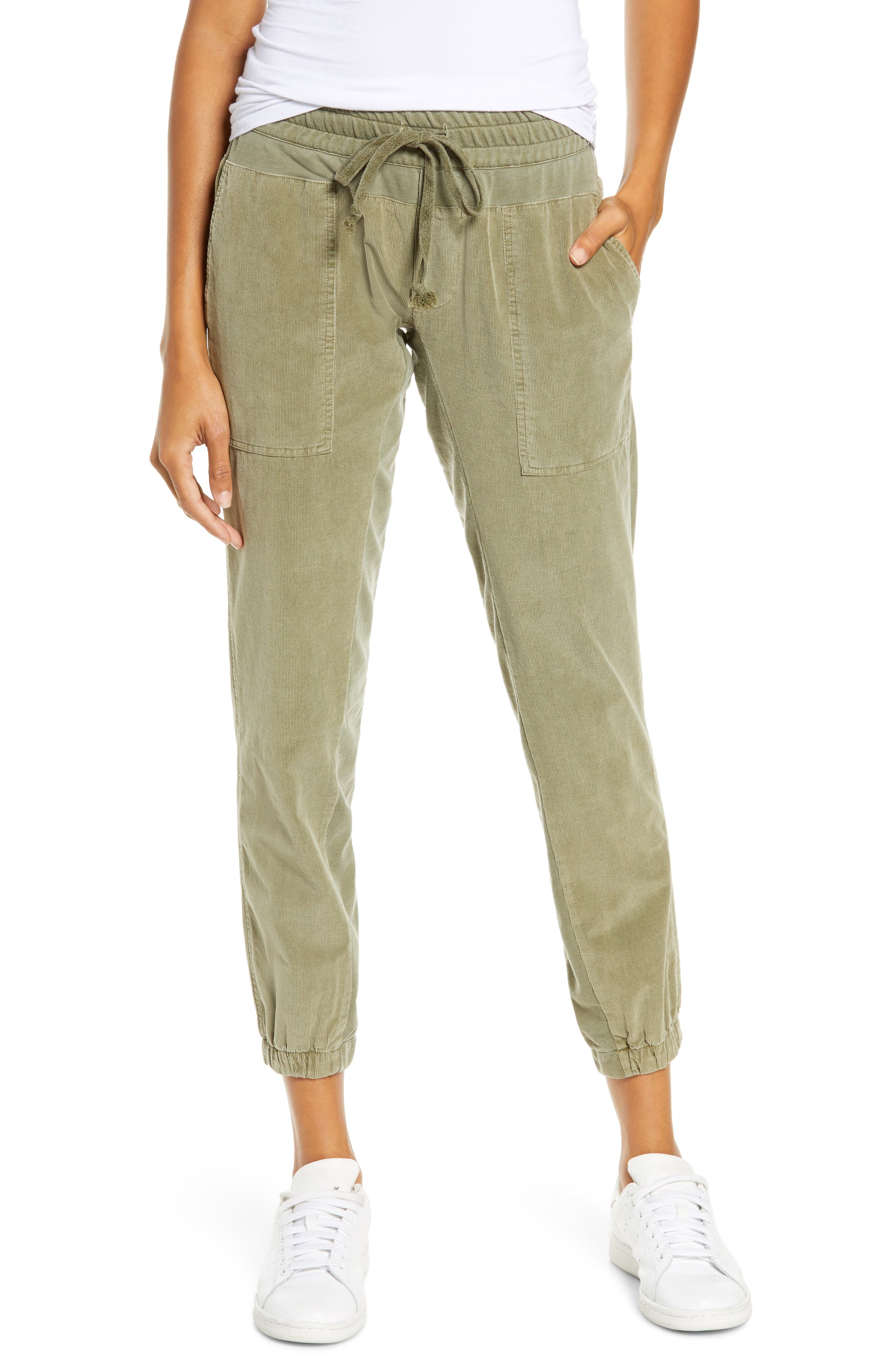 women's corduroy joggers