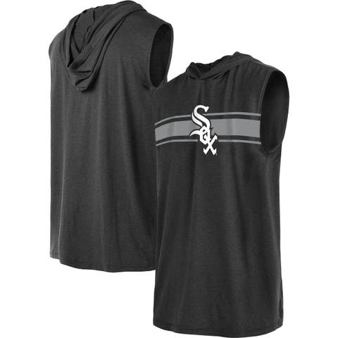 New Era Men's Black Chicago White Sox Big and Tall Twofer Pullover