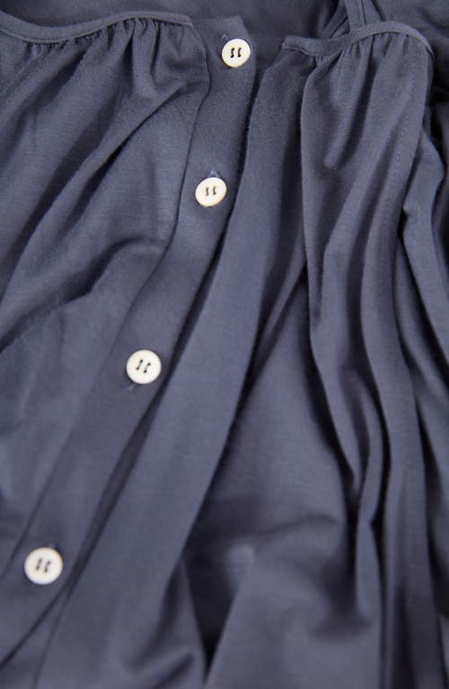 Cache Coeur Louna Maternity Nightgown In Midnight Blue