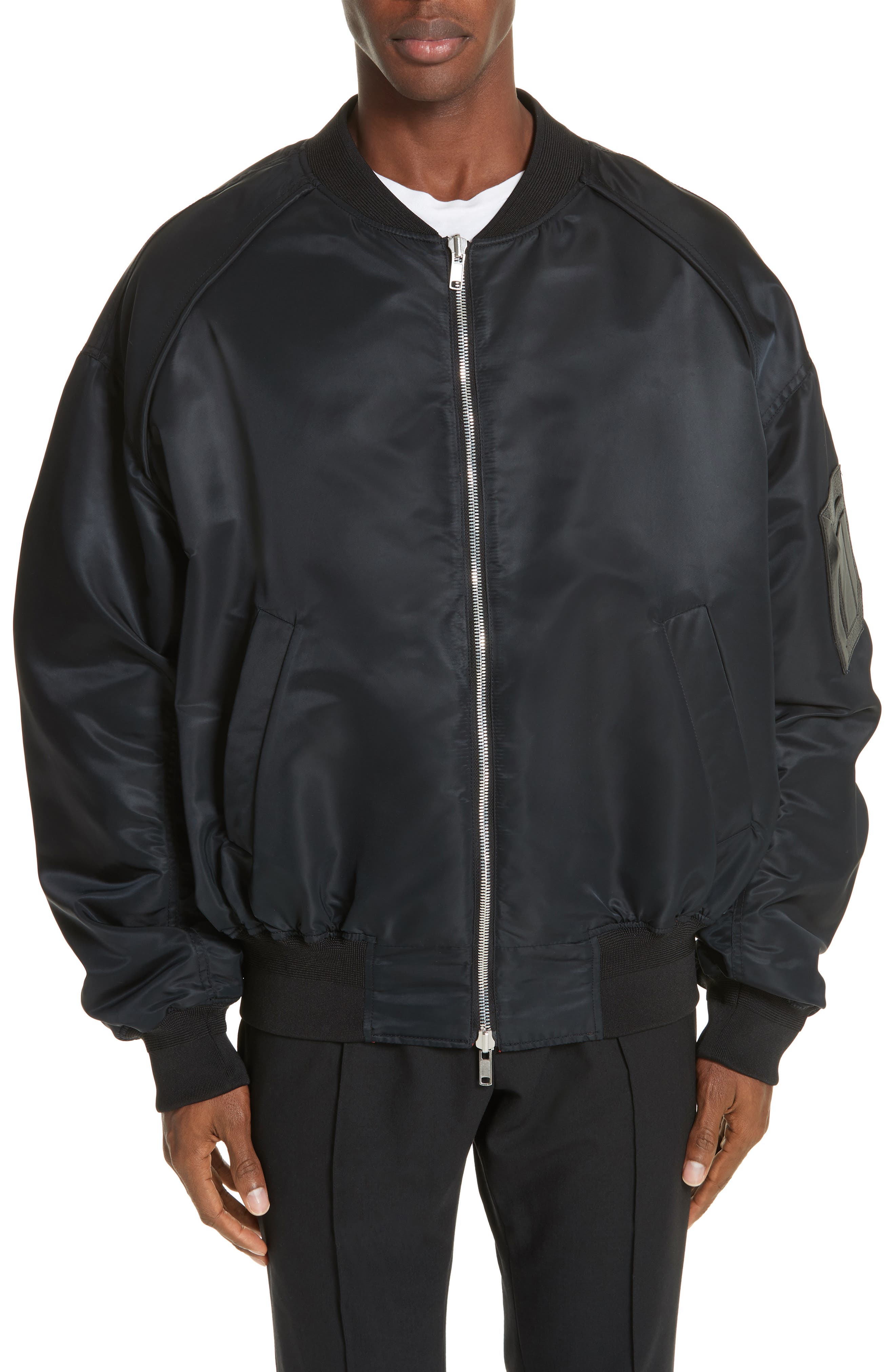 baggy bomber jacket