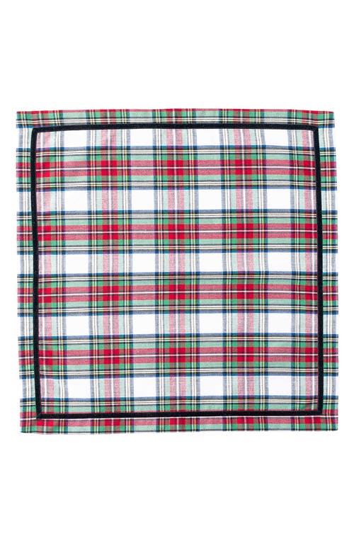 Juliska Stewart Tartan Napkins, Set Of 4 In Multi