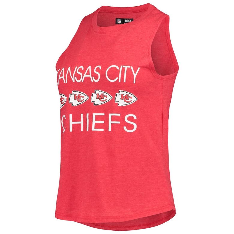 Women's Concepts Sport Red/Heather Gray Kansas City Chiefs Plus