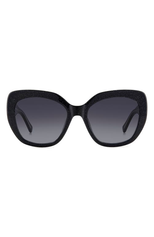 KATE SPADE KATE SPADE NEW YORK WINSLET 55MM GRADIENT ROUND SUNGLASSES 