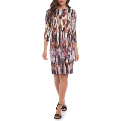 Karen Kane Print Sheath Dress, None