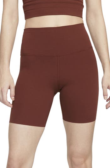 Nike Yoga Luxe Women Shorts - Oxen Brown/Iron Grey • Price »