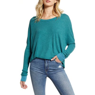 Wildfox Perry Thermal Tee, Blue