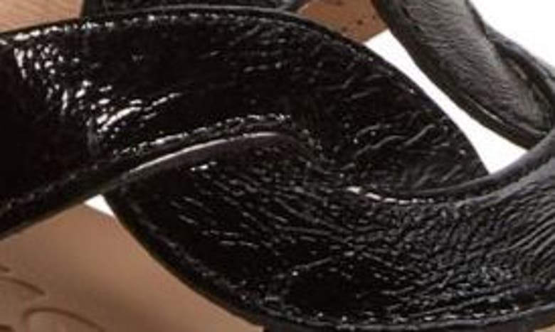 Shop Wonders Leather Slide Sandal In Menorca Black