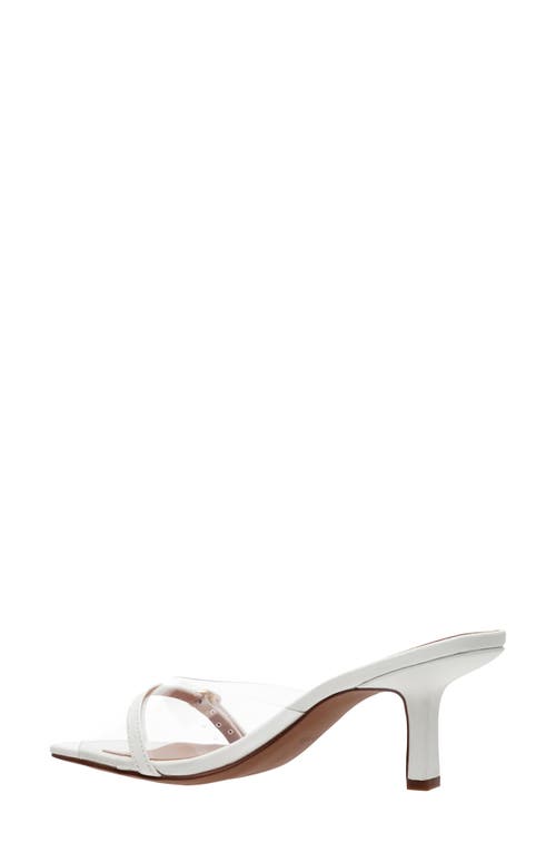 Shop Linea Paolo Gillian Sandal In Clear/eggshell