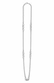 LAGOS Sterling Silver 4mm Caviar Chain Necklace | Nordstrom