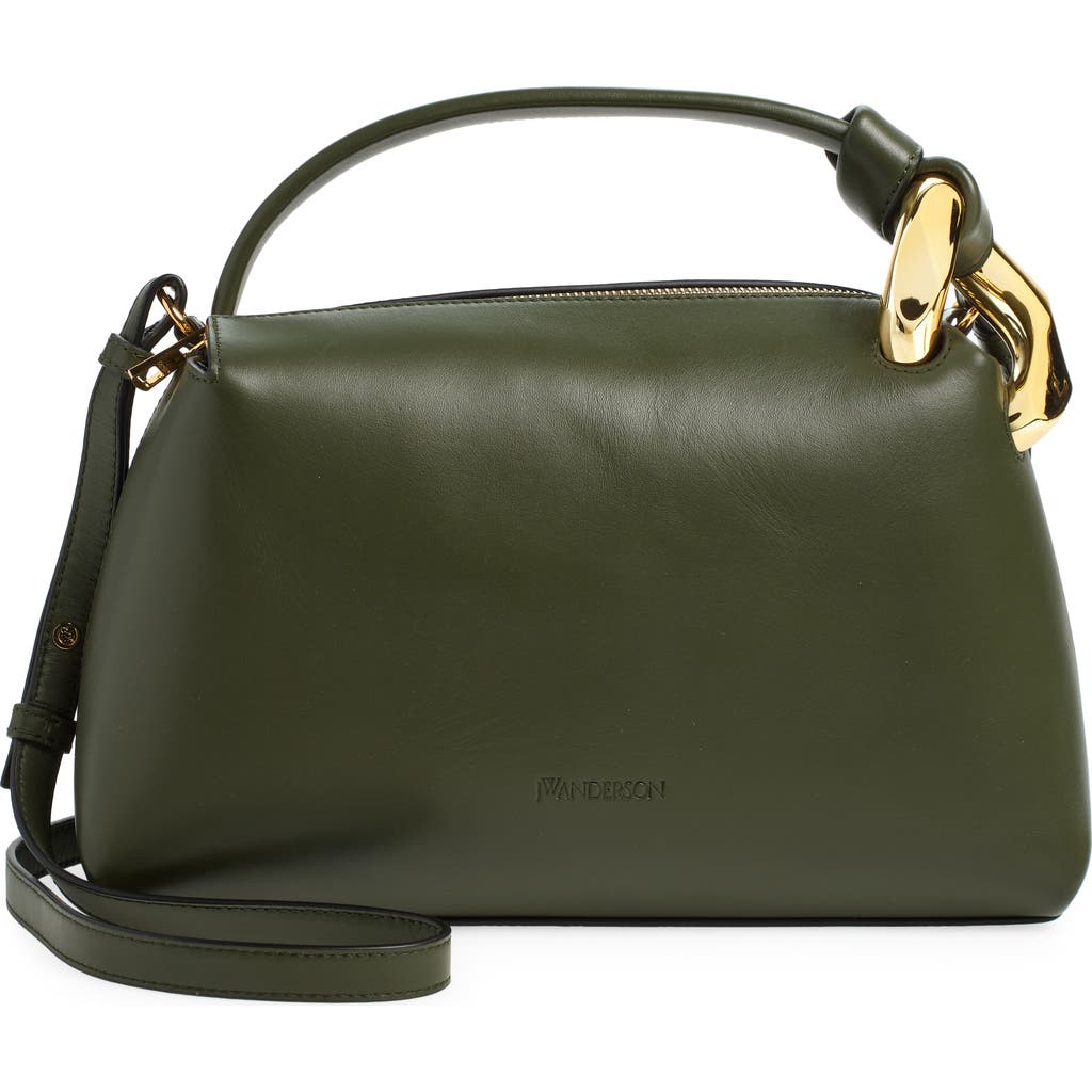 Jw Anderson Shoulder Bag Woman Color Black In Khaki