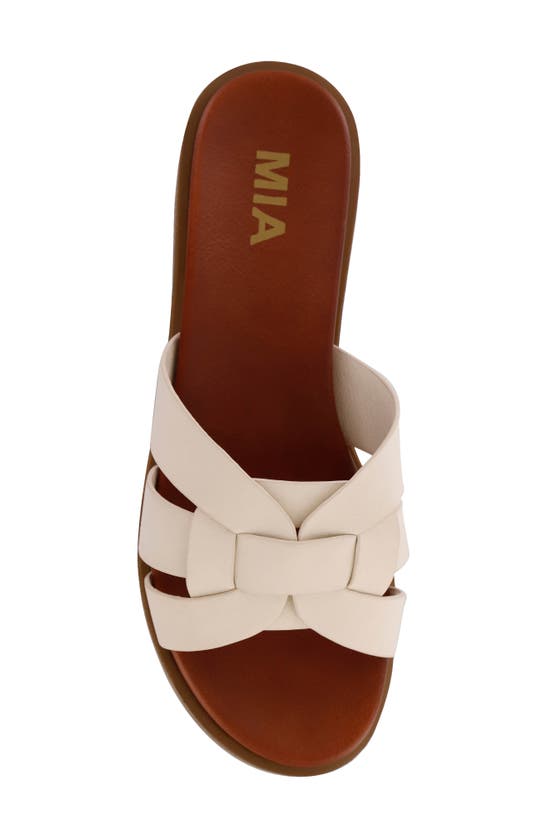 Shop Mia Poliana Slide Sandal In Seashell