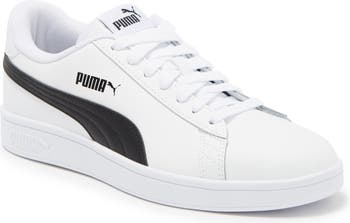 Puma - Smash v2 Vulc SL 367308-02 - Sneakers - White / Black, Mens \ Puma
