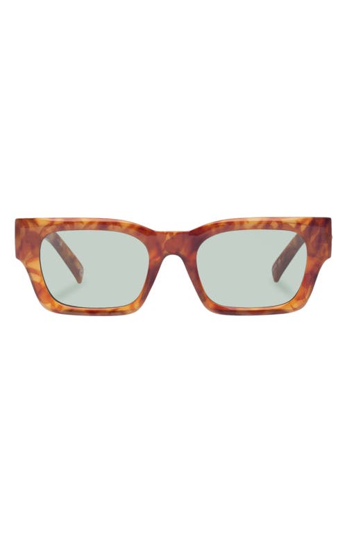 Shmood 52mm Rectangular Sunglasses in Amber Haze