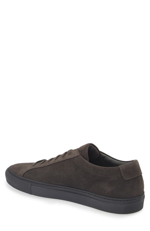 Shop Common Projects Original Achilles Sneaker In Charcoal