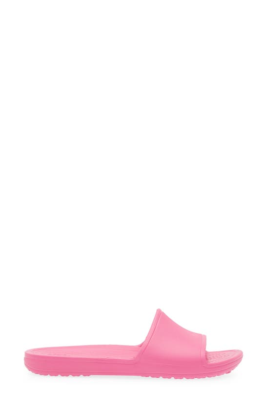 Crocs Kadee Slide Sandal In Electric Pink