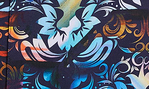 Robert Graham Orting Short Sleeve Button Down Shirt In Blue Multi