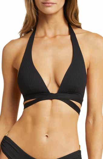 Vitamin A Rossi Halter Underwire Bikini Top