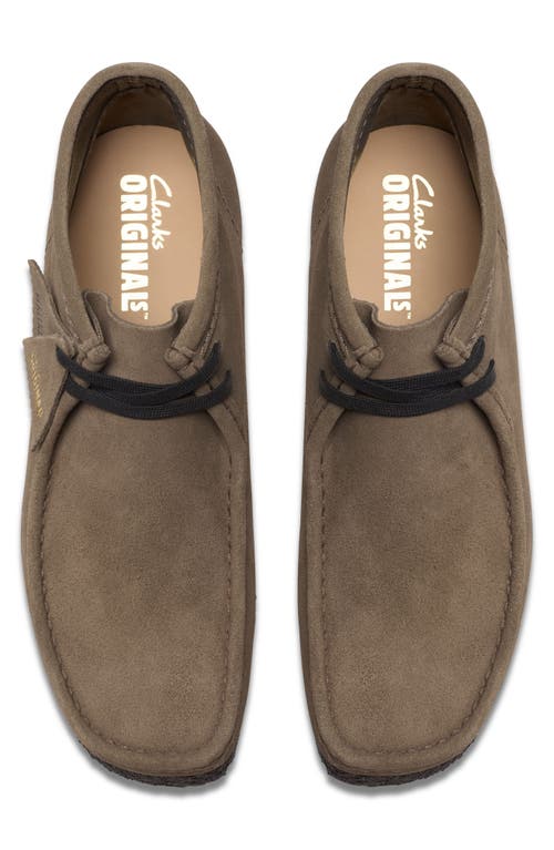 Clarksr Clarks(r) Wallabee Chukka Boot In Dark Grey Suede