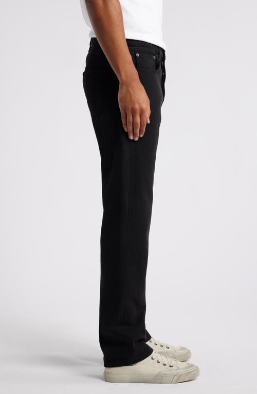 Shop Frame The Straight Leg Jeans In Black