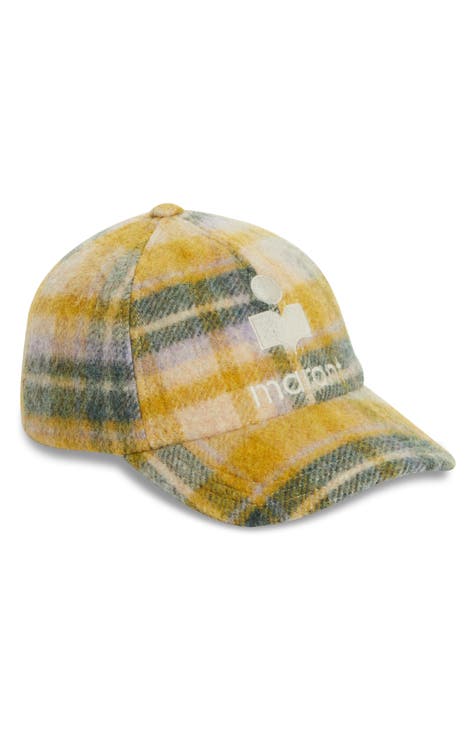 yellow designer hat