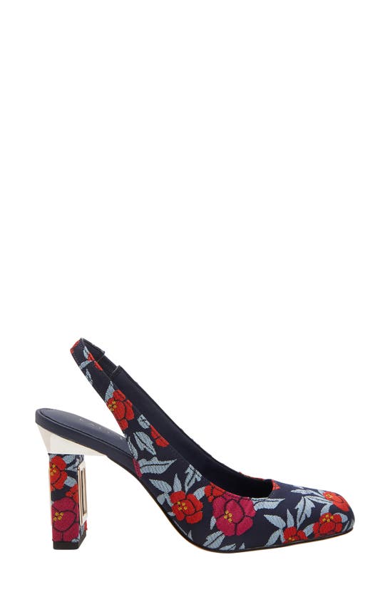 Shop Katy Perry The Hollow Heel Slingback Pump In Blue Multi