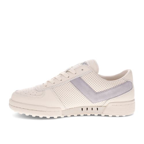 Pony Linebacker Lux Sneakers In Off White/grey