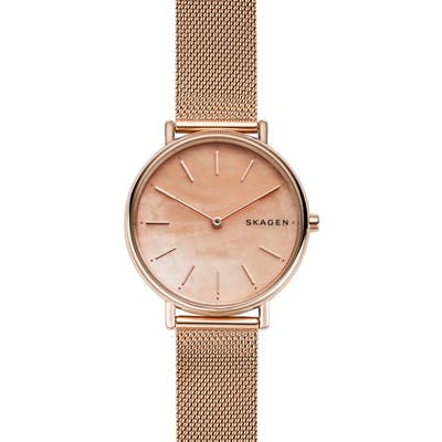 Skagen Signatur Mesh Strap Watch,