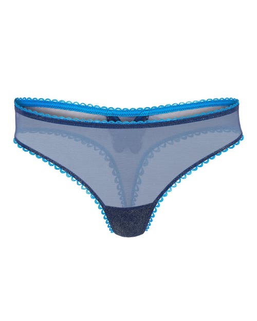 Shop Adore Me Alyshia Thong Panties In Animal Blue