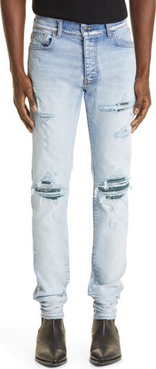 AMIRI Thrasher Bandana Skinny Jeans Nordstrom