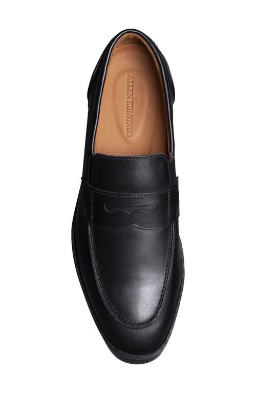 Allen Edmonds Randolph Slip-on Sneaker In Black/black