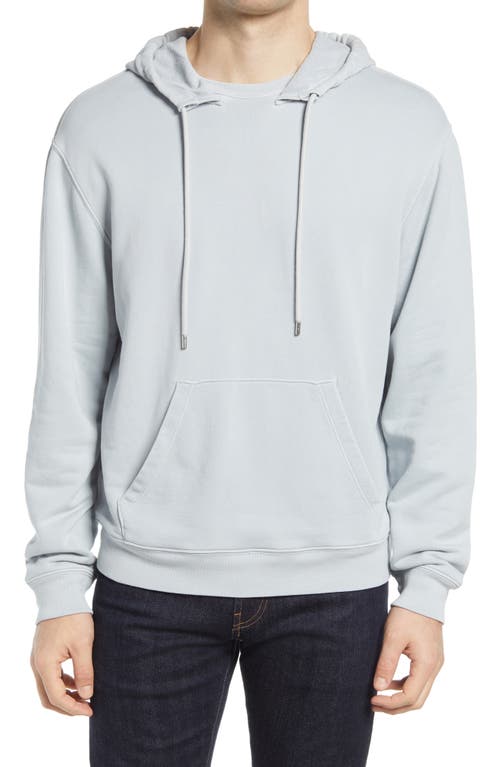 FRAME Organic Cotton Hoodie in Pearl Blue at Nordstrom, Size Xx-Large