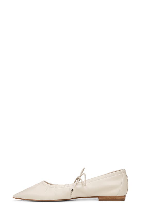 Shop Sam Edelman Bri Mary Jane Pointed Toe Flat In Modern Ivory