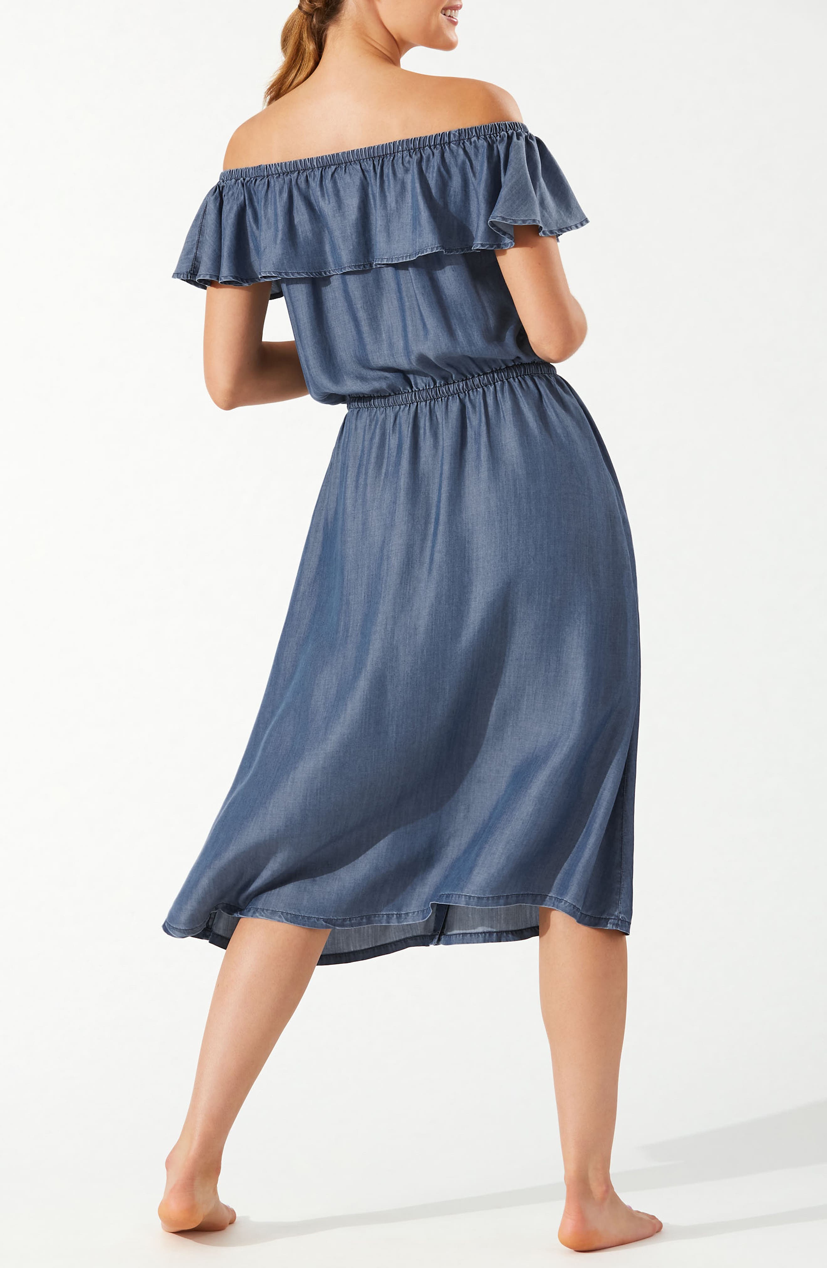 tommy bahama chambray dress