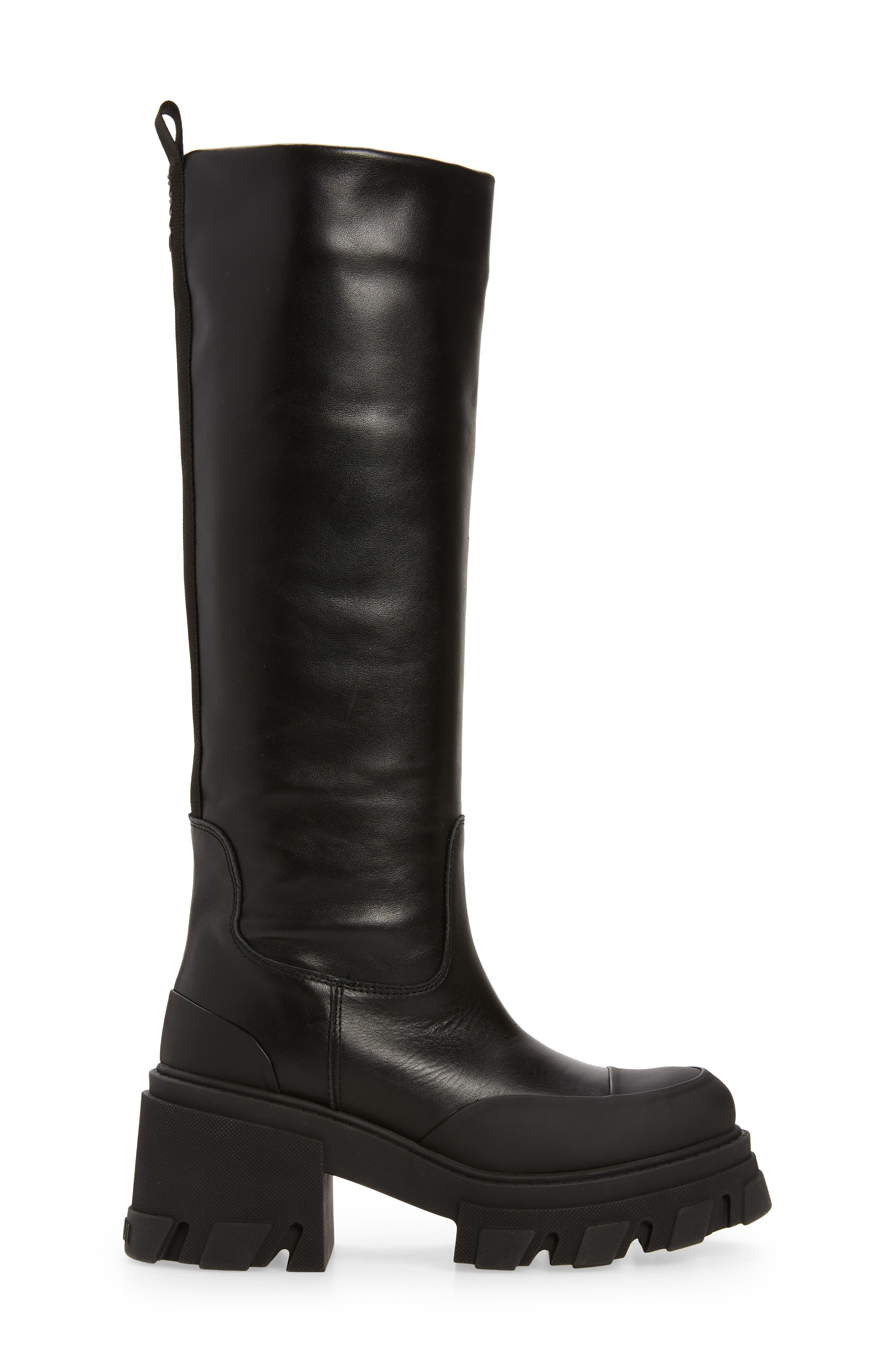 ganni tubular boots