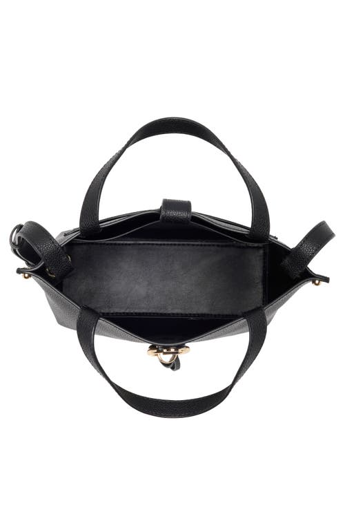 Rebecca Minkoff Megan Mini Tote Crossbody Bag In Black