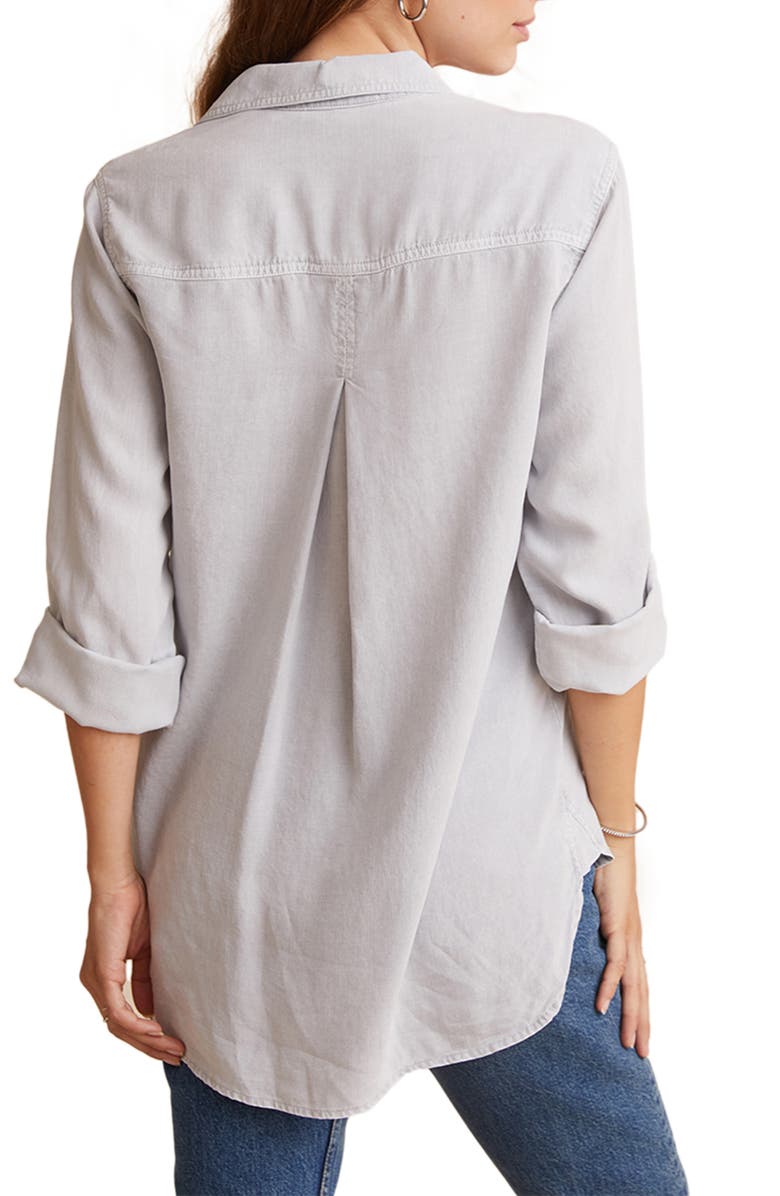 Bella Dahl Shirttail Button-Up Shirt, Alternate, color, 