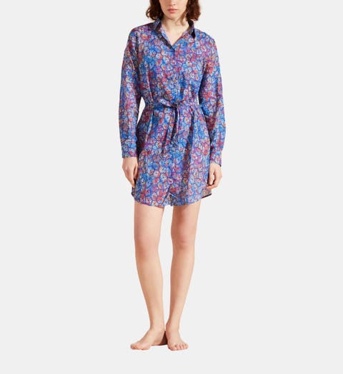 VILEBREQUIN Women Cotton Voile Dress Isadora Fish
