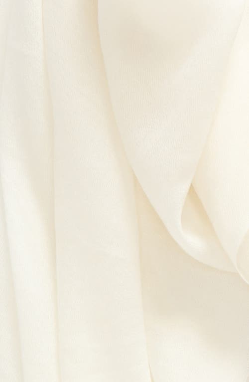 Shop Vince Lightweight Cashmere Scarf In Off White