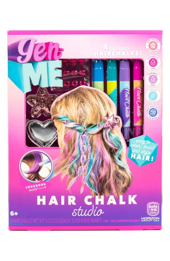 Shop Gen-me Hair Chalk Studio In Pink Multi
