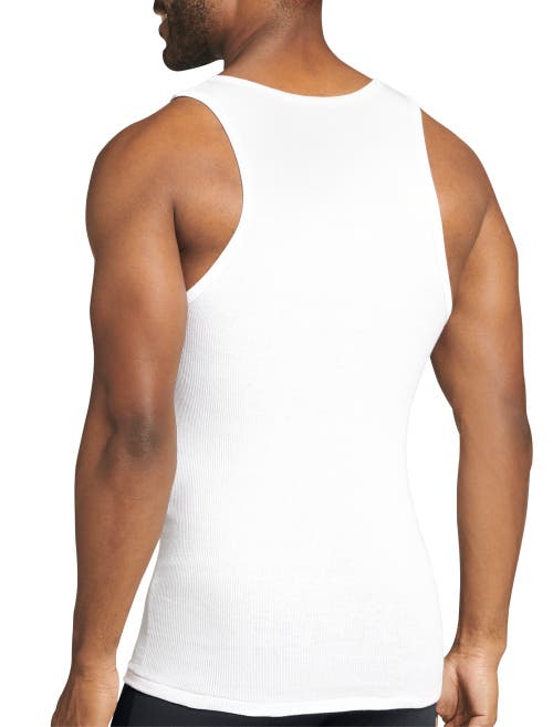 Shop Jockey 3-pk Classic Cotton Athletic T-shirts In White