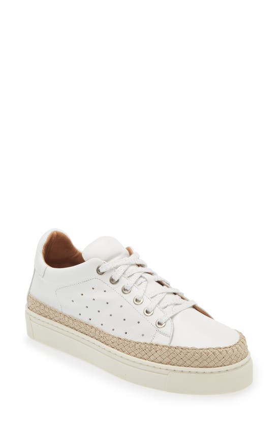 The Flexx Hi Tide Platform Sneaker In Whitfoulrd